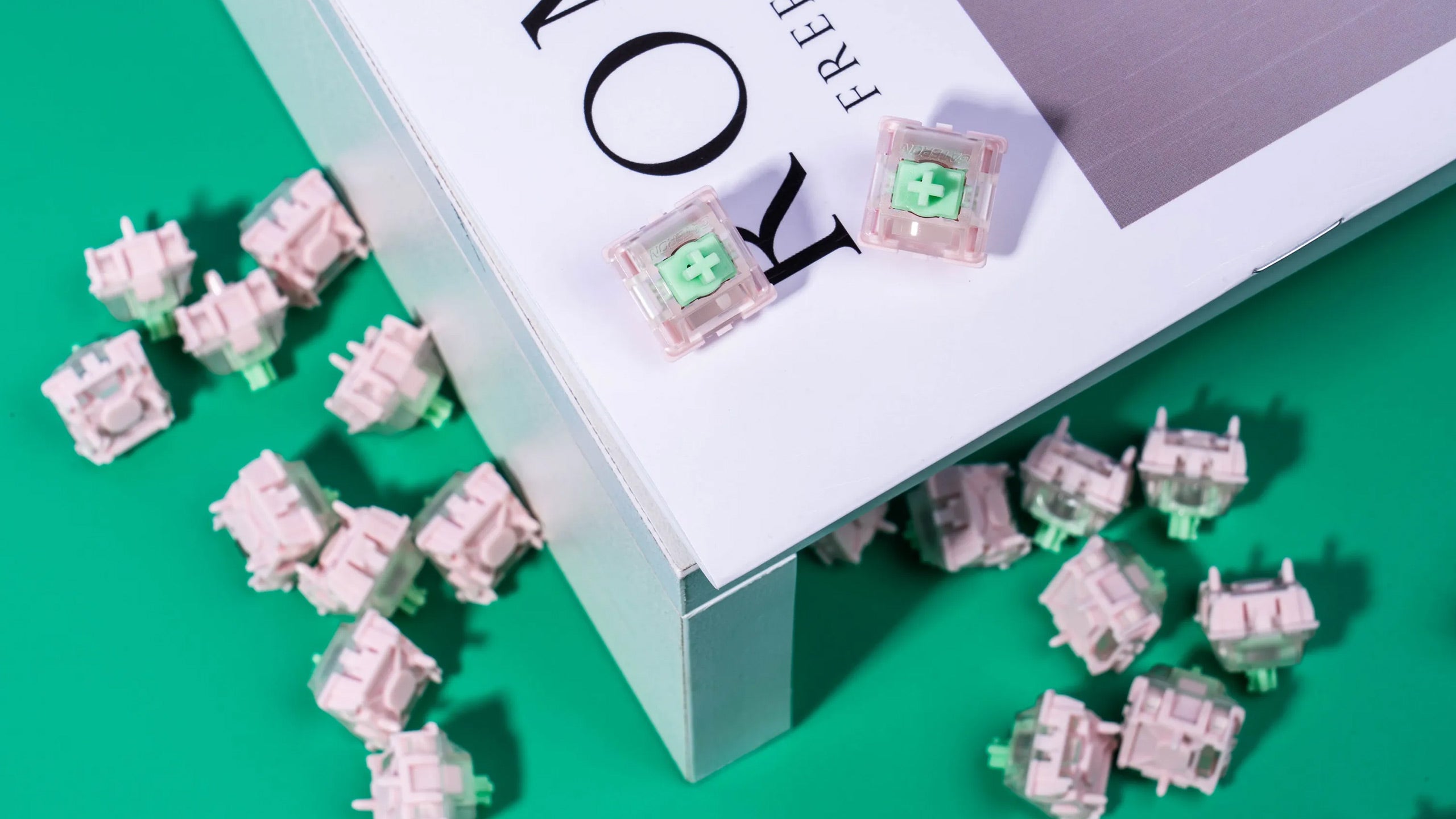Gateron Dual-rail Magnetic Jade Mini (E)