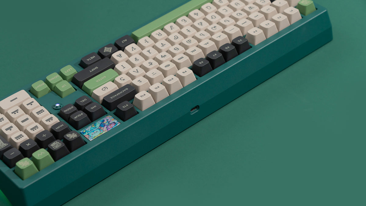 eeeeenoページ Amazon.com: ZORNHER ZH980 Mechanical Keyboard Wireless,95% Green