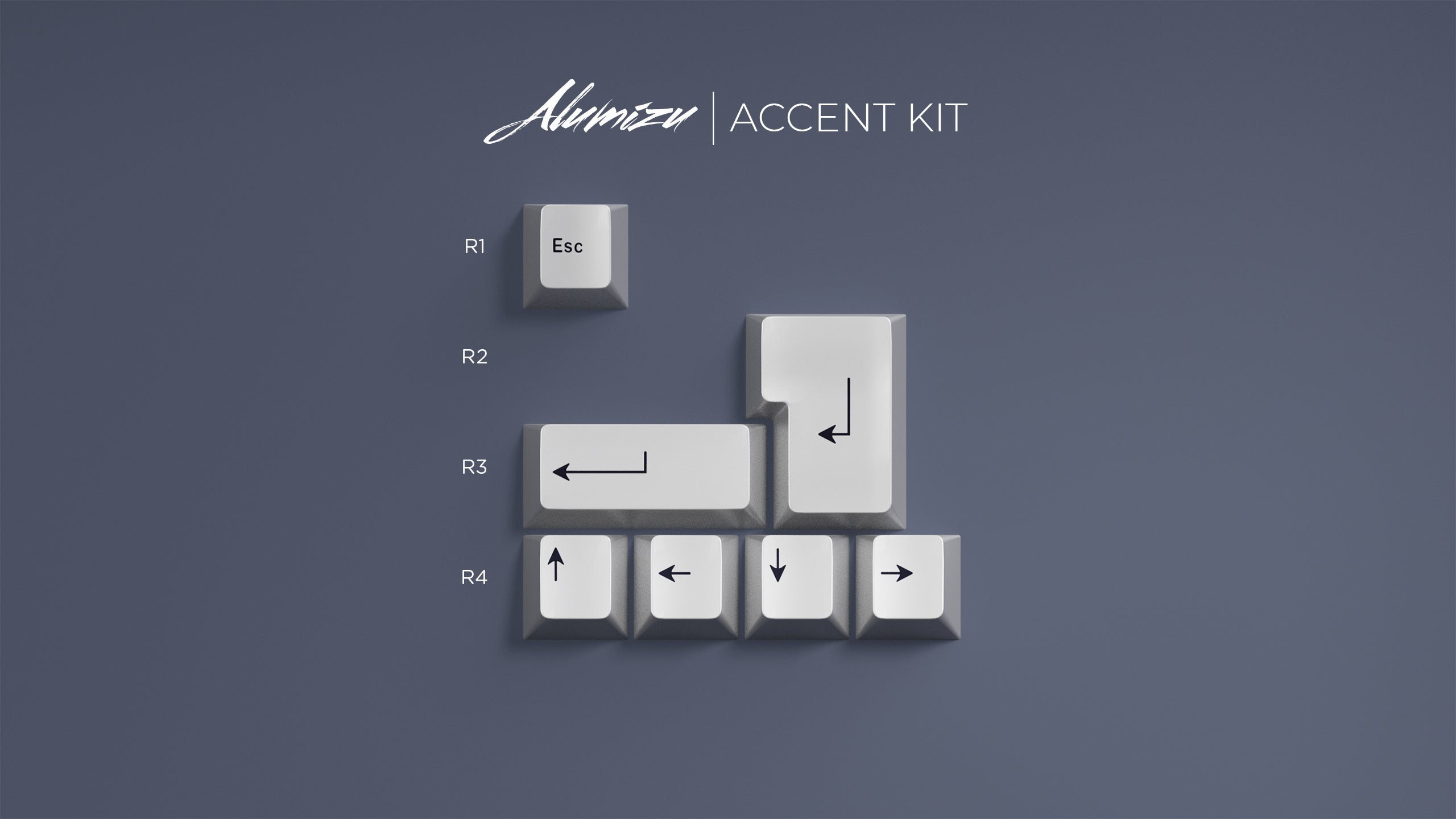 Alumizu Keycaps
