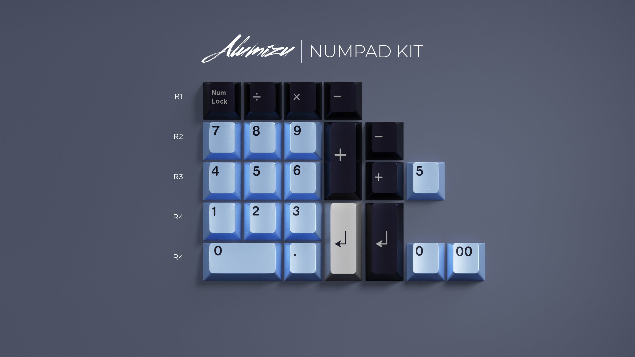 Alumizu Keycaps