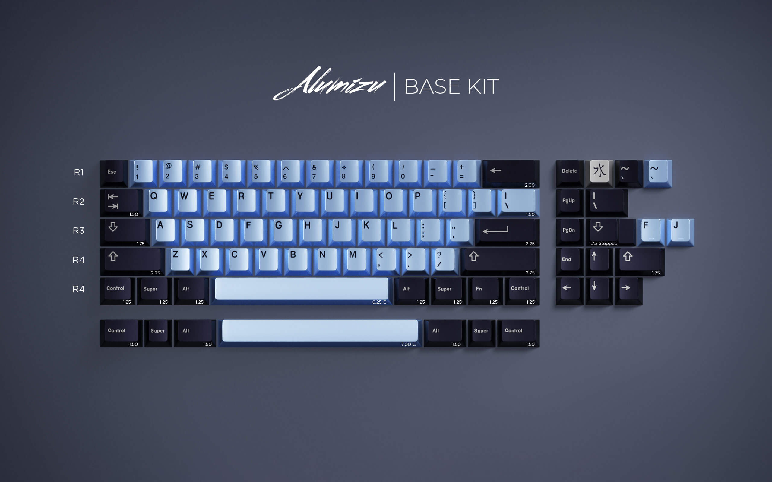 Alumizu Keycaps