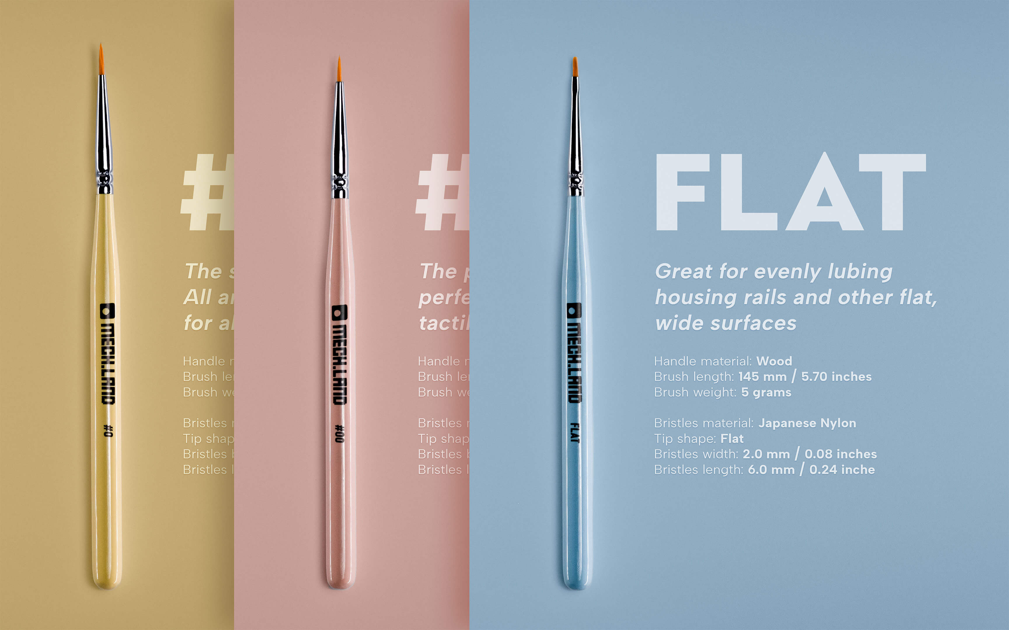 Mech.land Lube Brushes