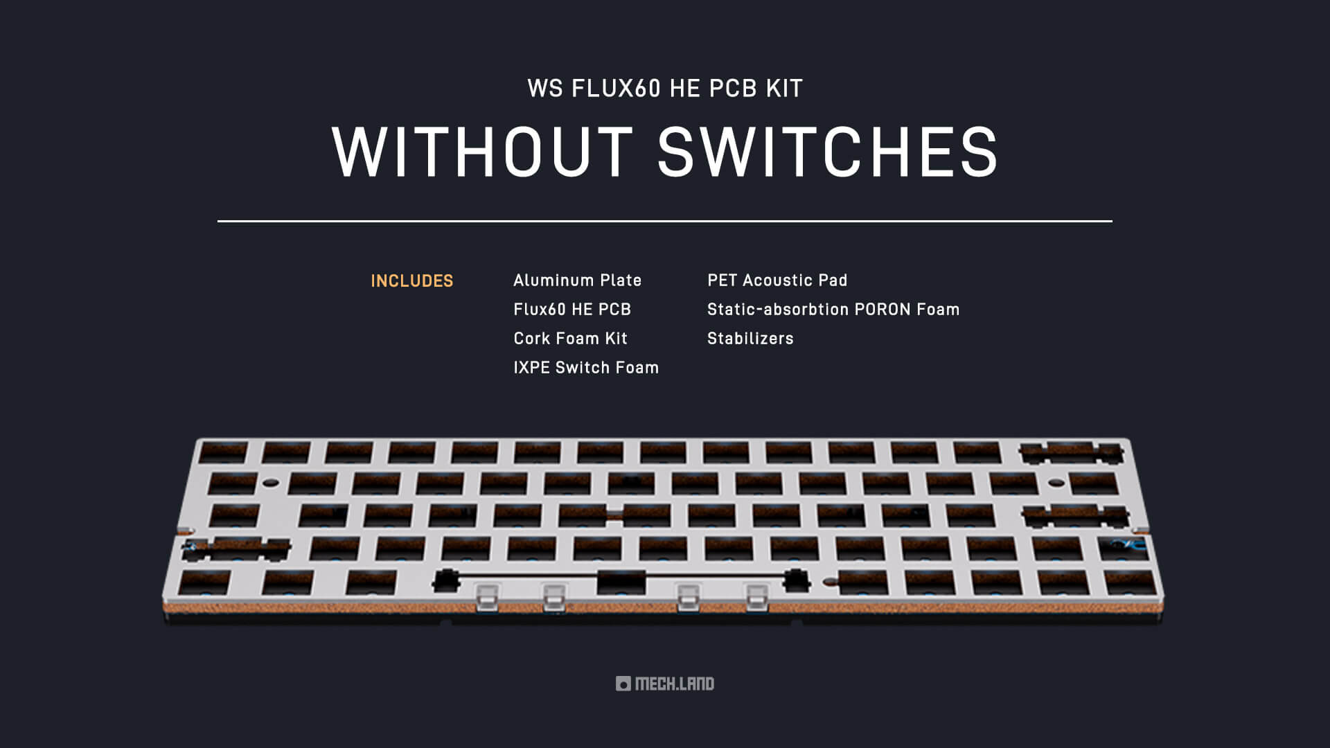 WS Flux60 HE Aluminum PCB Kit