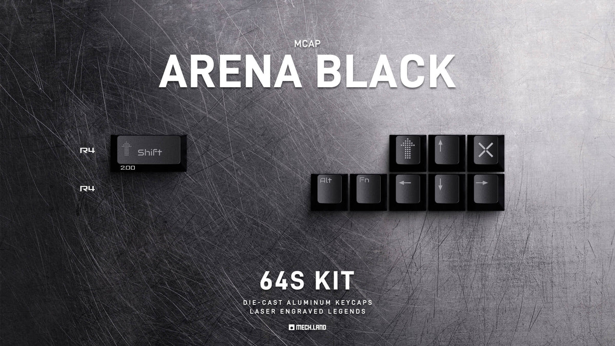 MCap Die-cast Aluminum Keycaps