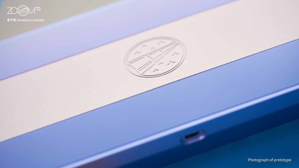 Zoom75 SE Lavender + Brassプレート等アドオン多数 Zoom75 SE Lavender + Brassプレート等アドオン多数 - メルカリ