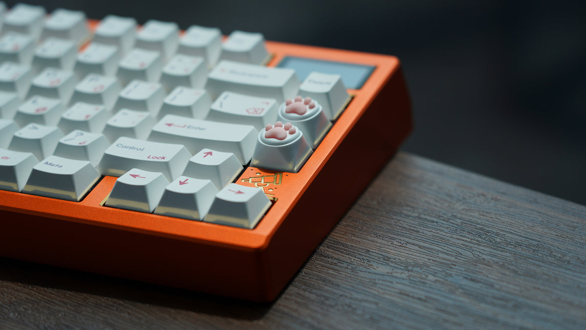 Zoom 75 Special Edition Orange 自作キーボード Zoom75 Special Edition - Anodized Orange