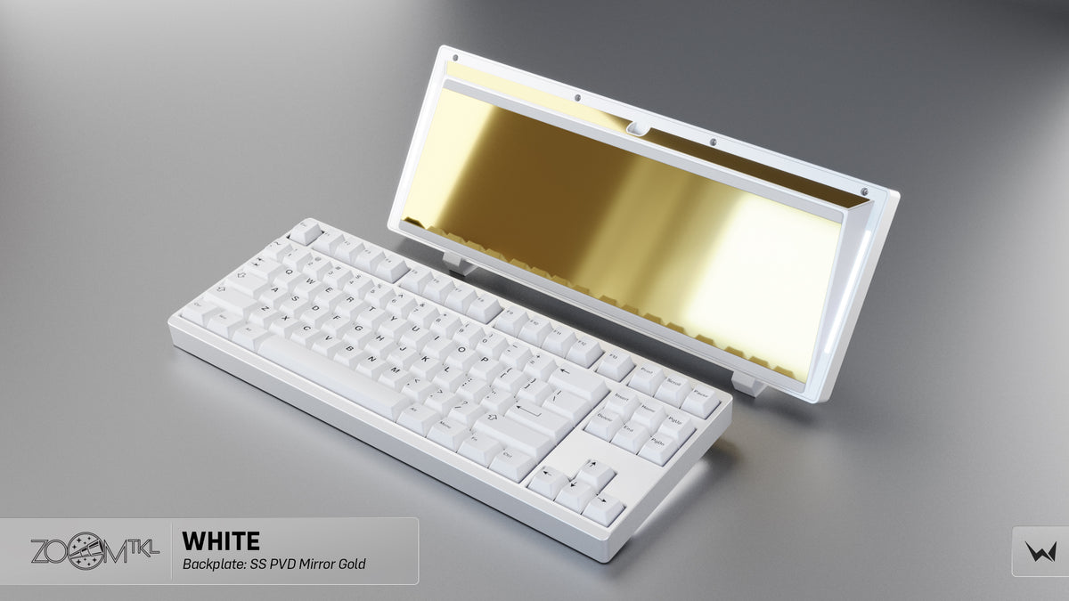 Zoom TKL EE - White [Pre-order] – Mech.land