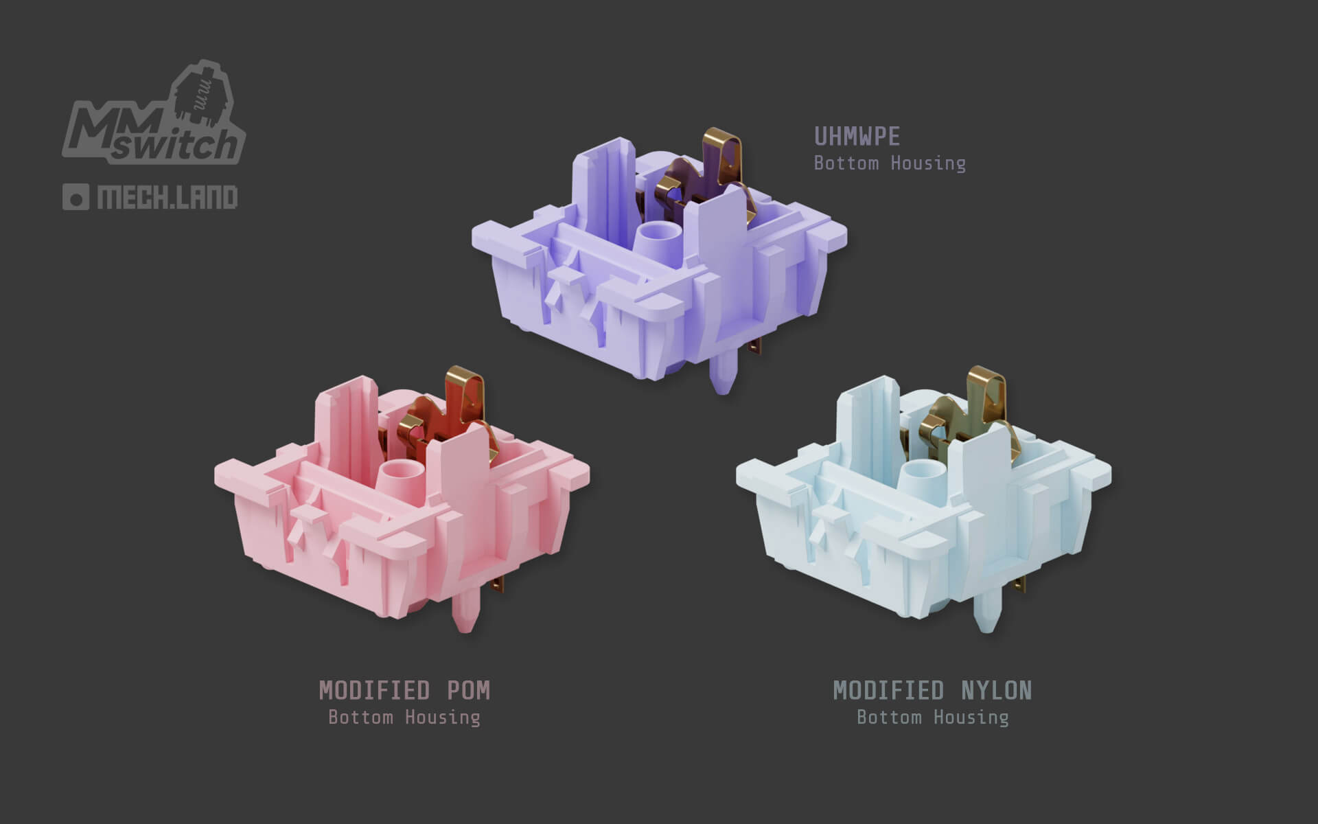 MM Switch - Bottom Housings