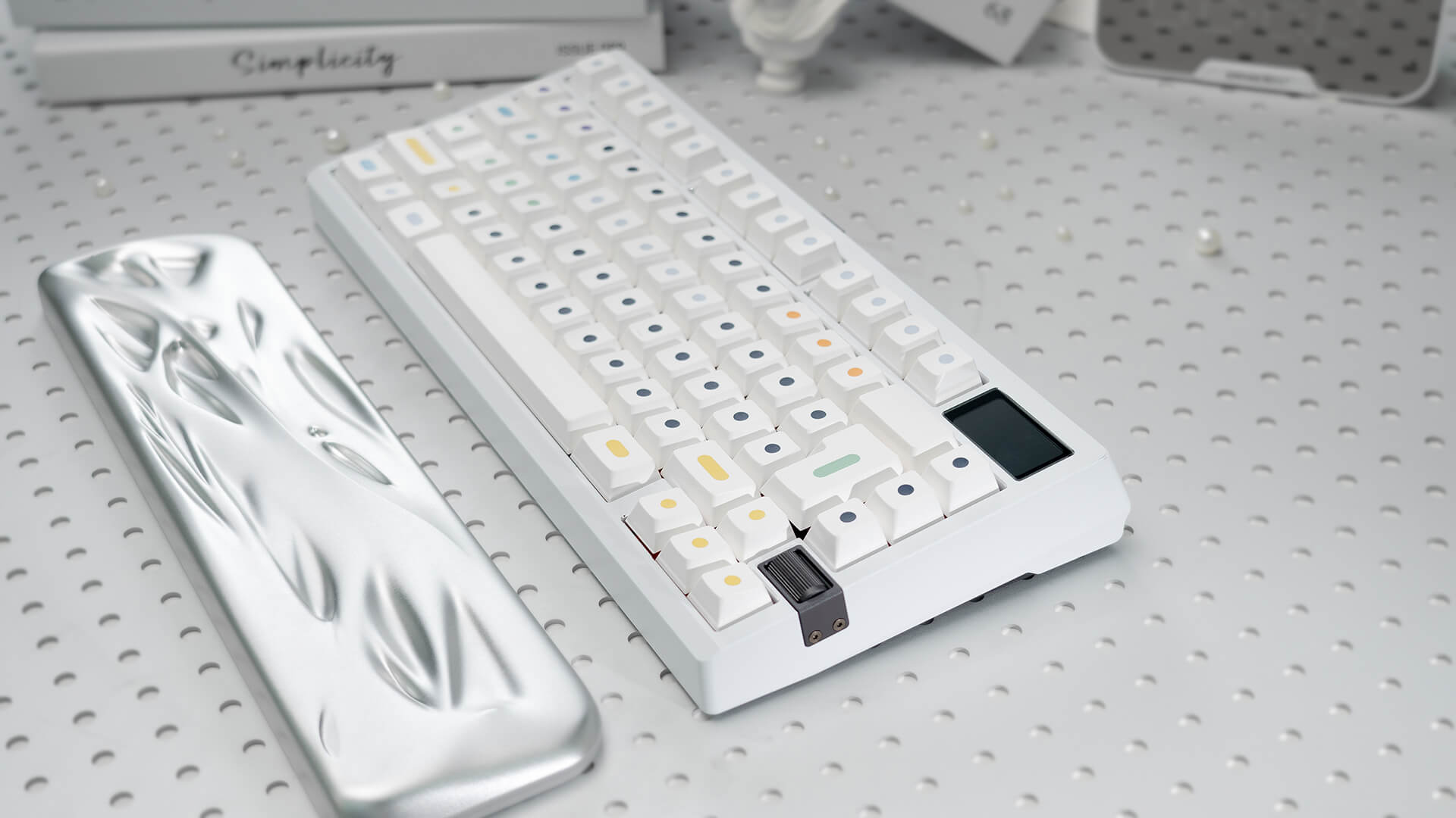 Meletrix x Elipsis Mercury Aluminum Wrist Rest Group Buy - Thumbnail 5