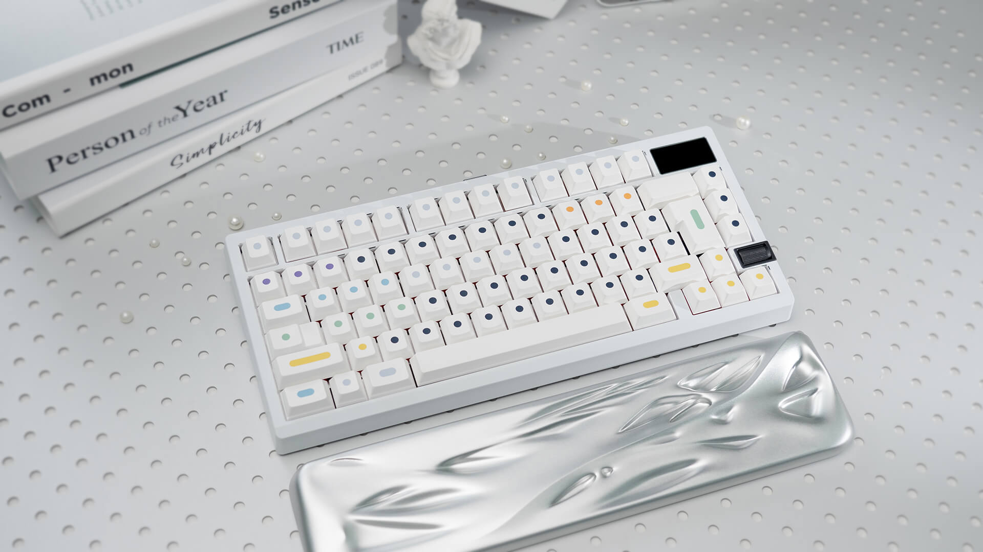 Meletrix x Elipsis Mercury Aluminum Wrist Rest Group Buy