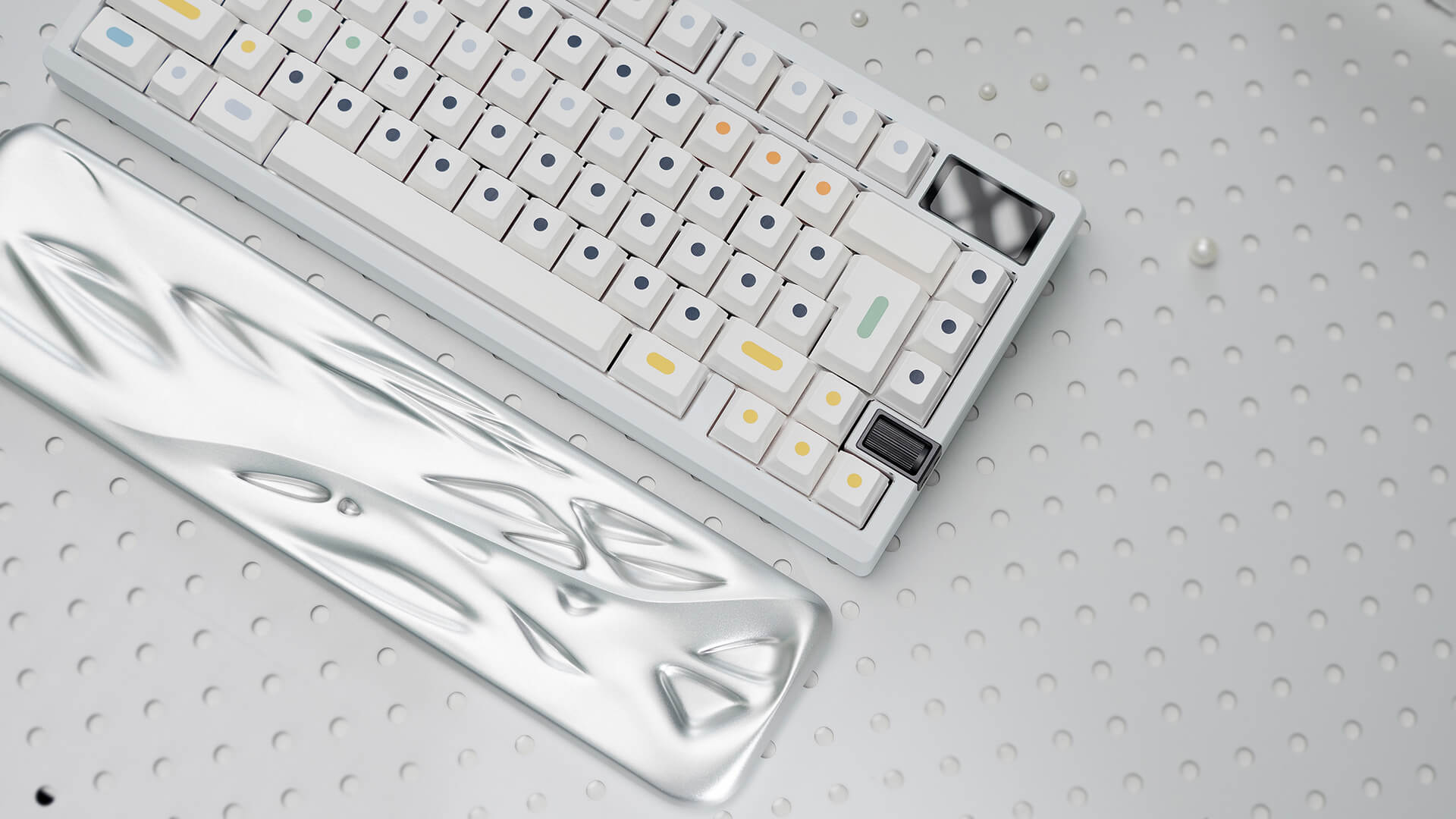 Meletrix x Elipsis Mercury Aluminum Wrist Rest Group Buy - Thumbnail 3