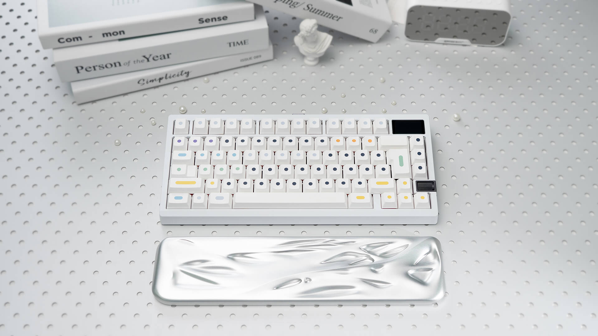 Meletrix x Elipsis Mercury Aluminum Wrist Rest Group Buy - Thumbnail 2