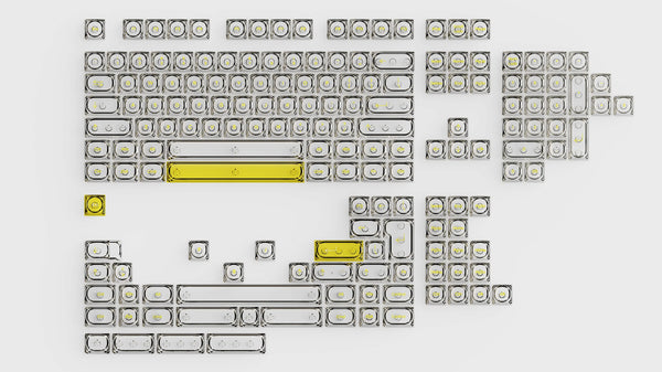 Glazed Yellow Keycaps [Pre-order]