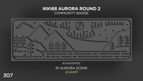 Ikki68 Aurora Community Badges [In stock]