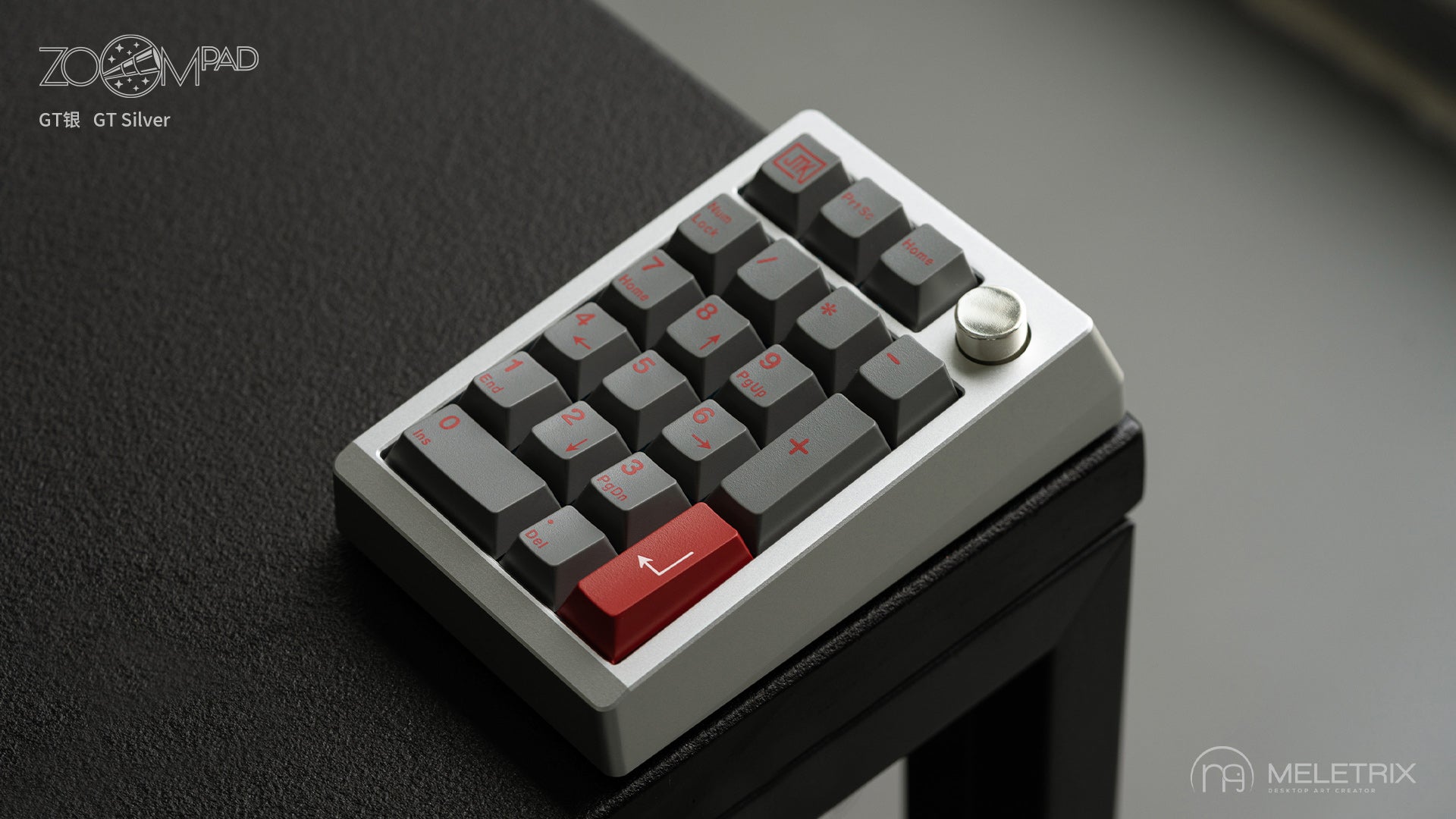 【予備PCB+プレート付き】ZoomPad SE（GT Silver） Zoompad SE - GT Silver [Pre-order]