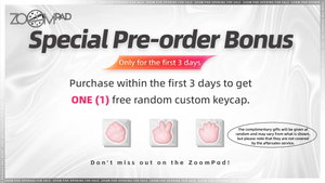 Zoompad Pre-order Bonus