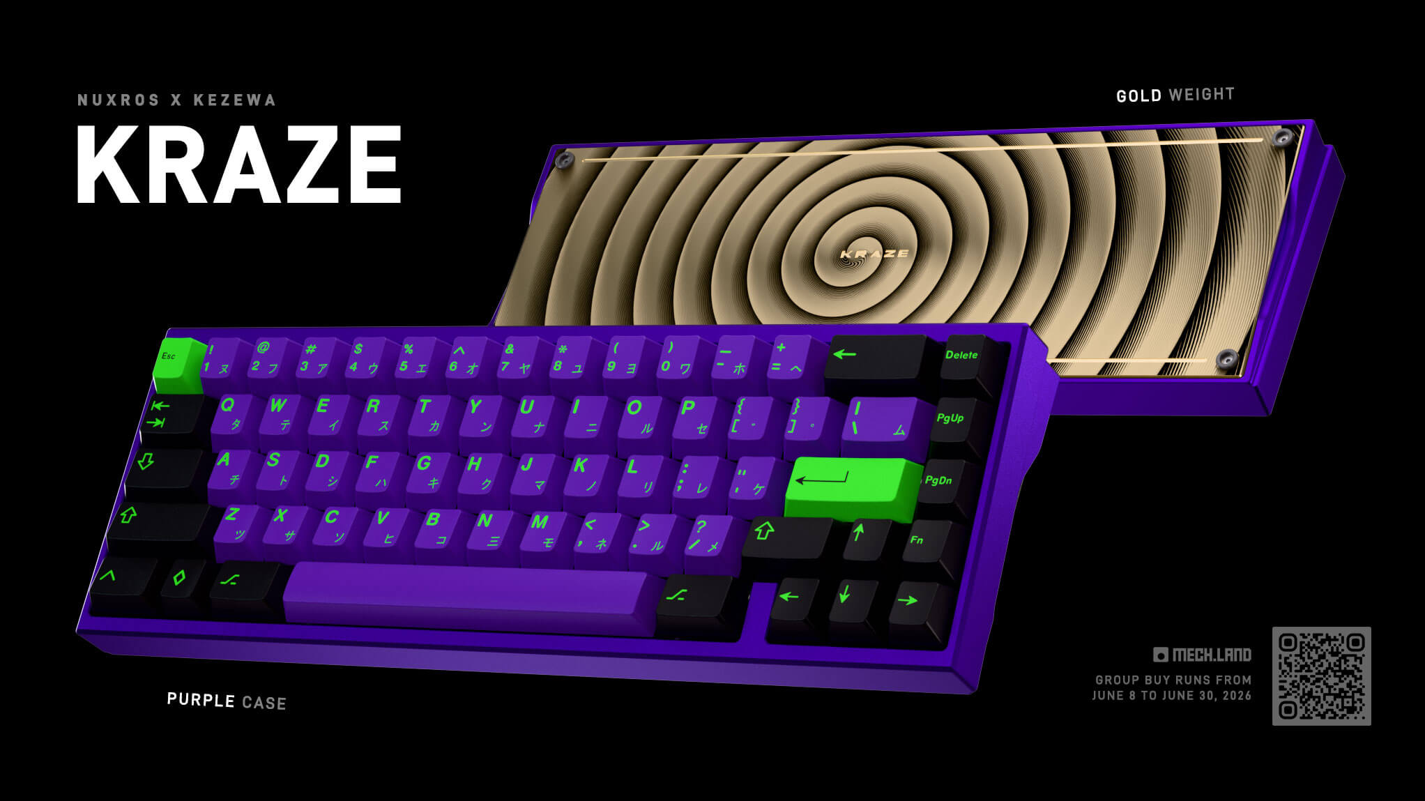 Kraze Keyboard Kit