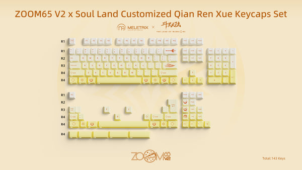 Zoom65 V2 x Soul Land Keycaps [Pre-order]