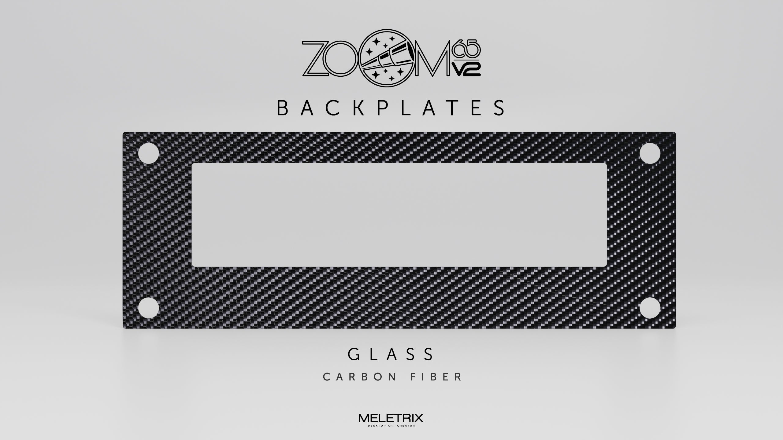 Zoom65 V2 EE - Extra Backplates [In Stock]