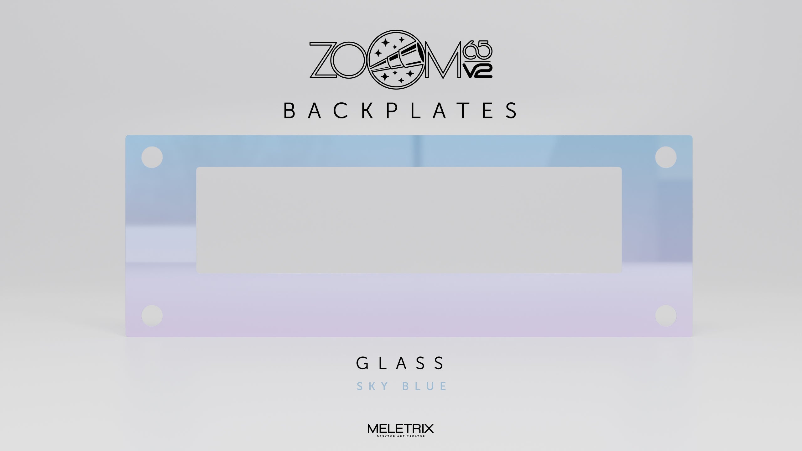 Zoom65 V2 EE - Extra Backplates [In Stock]