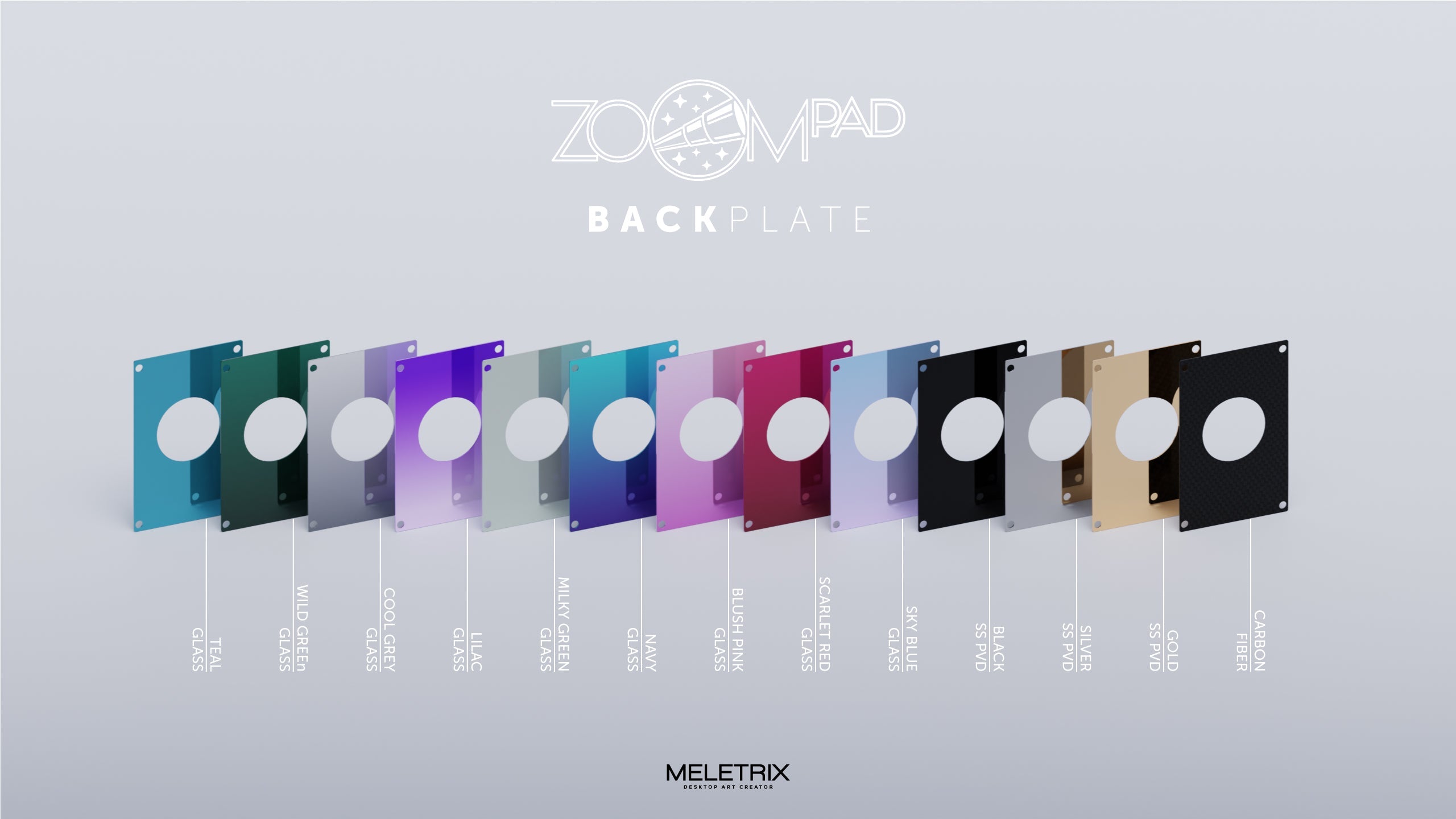 Zoompad - Extra Backplates [In stock]