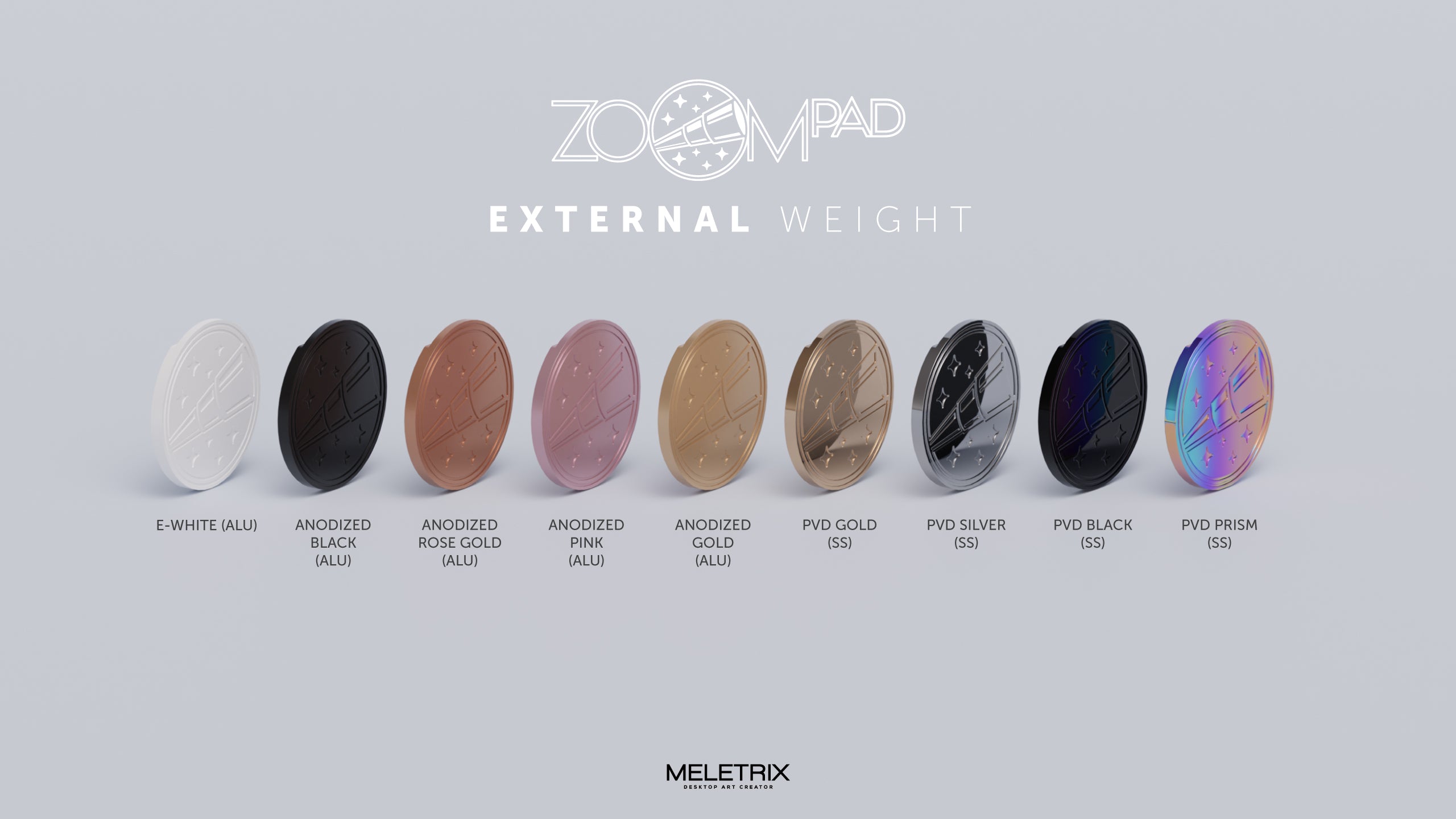 Zoompad - Extra External Weights [Pre-order]