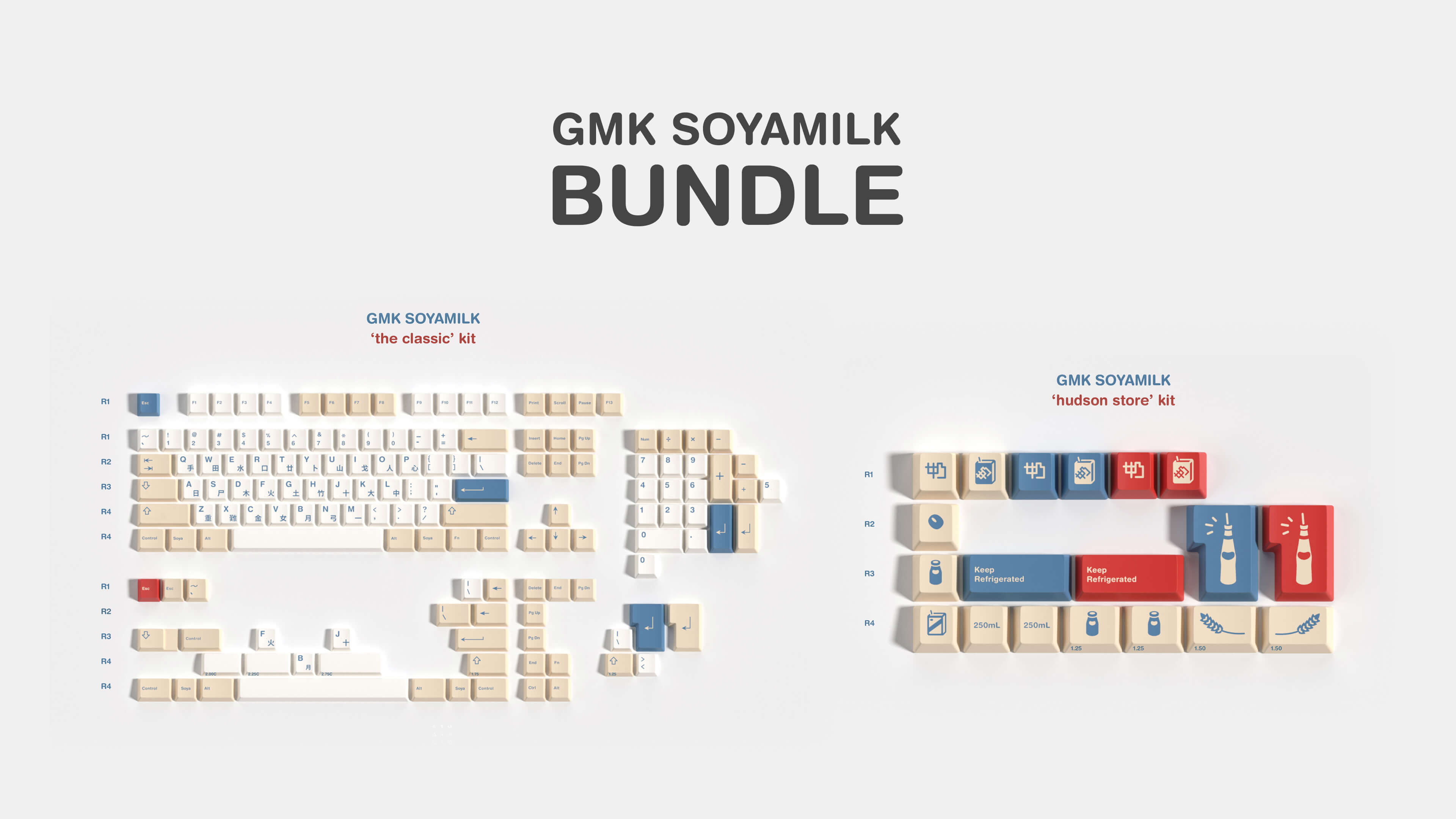 GMK Soyamilk (low stock) [In stock]