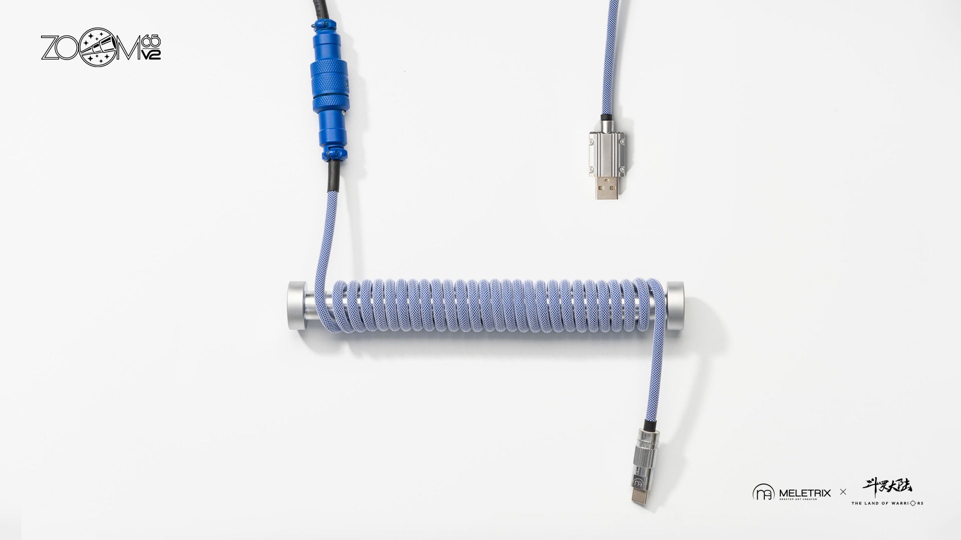 Zoom65 V2 x Soul Land Coiled Cable - Thumbnail 2