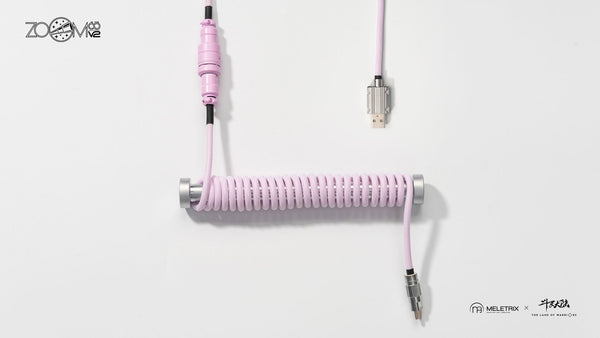 Zoom65 V2 x Soul Land Coiled Cable [In stock]