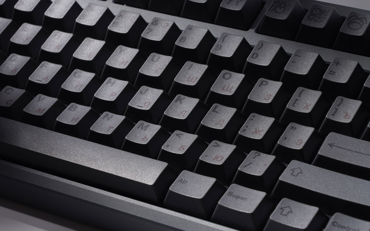 キーボード cthulhu keycaps black transparent WS Cthulhu Keycaps (Dye-sub) [In stock]