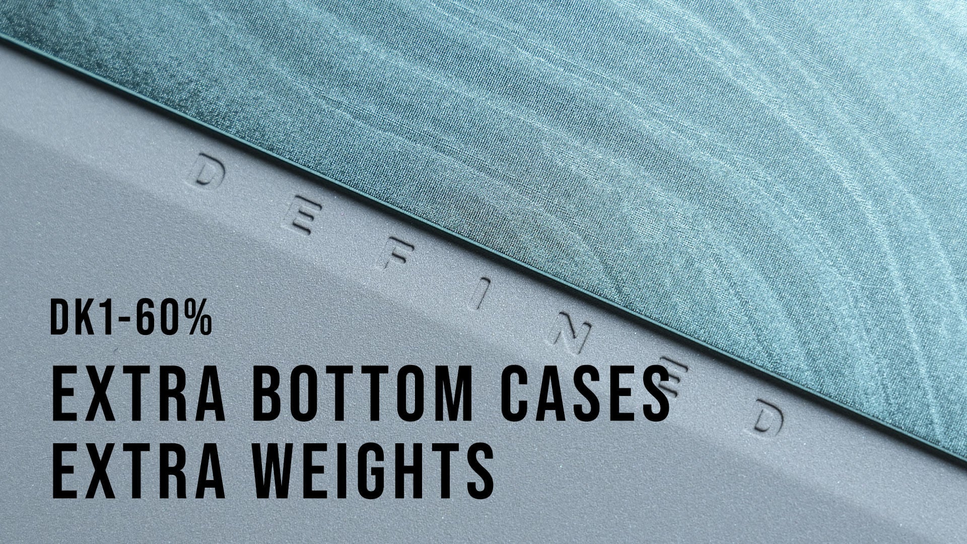 DK1-60% - Extra Weights & Bottom Cases