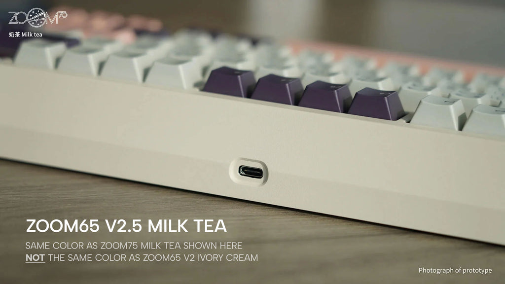 Zoom65 V2.5 EE - Milk Tea [Pre-order]