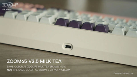 Zoom65 Milk Tea - Khám Phá Thiết Kế Độc Đáo và Đẳng Cấp