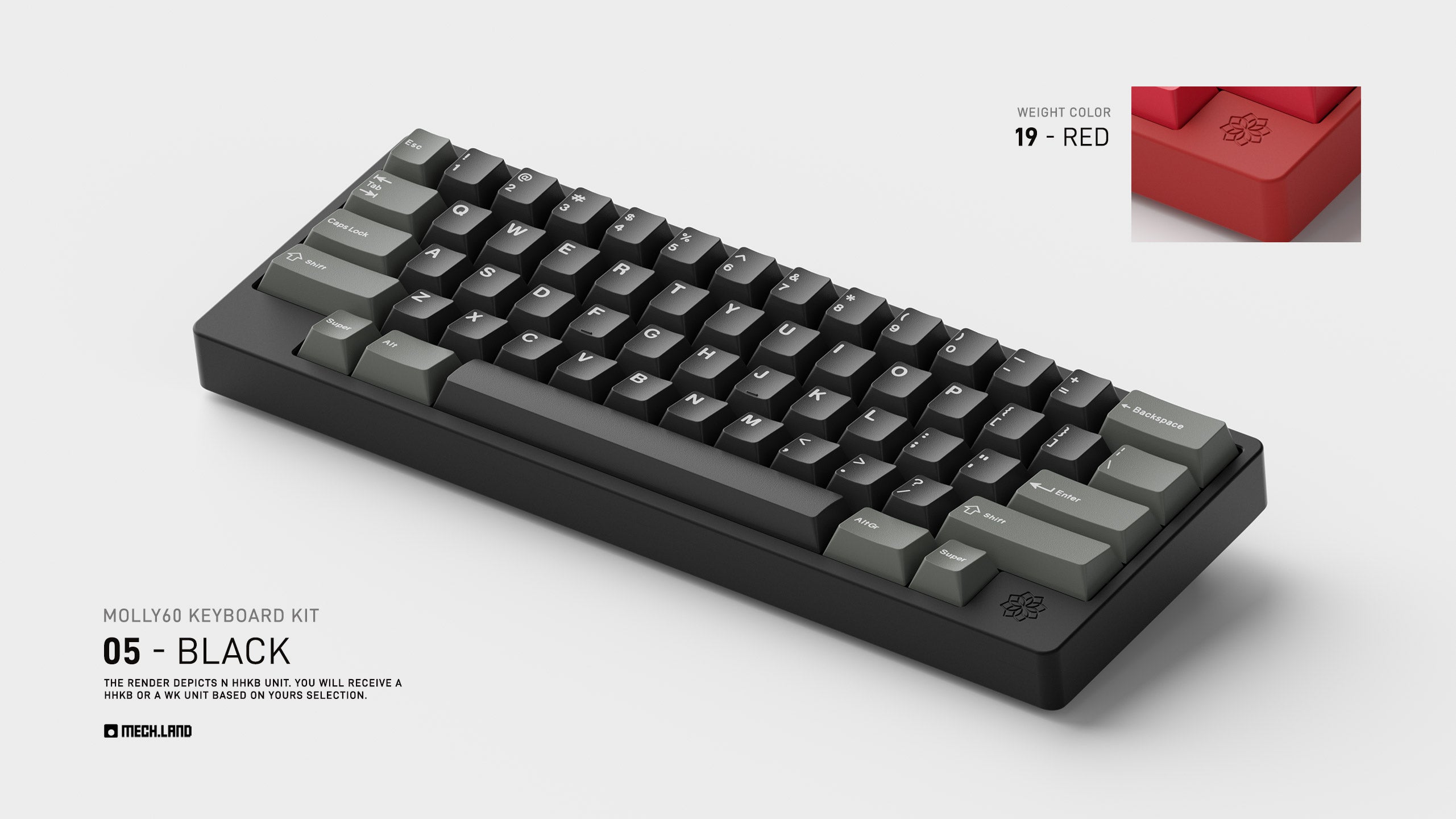 Molly60 Keyboard Kit