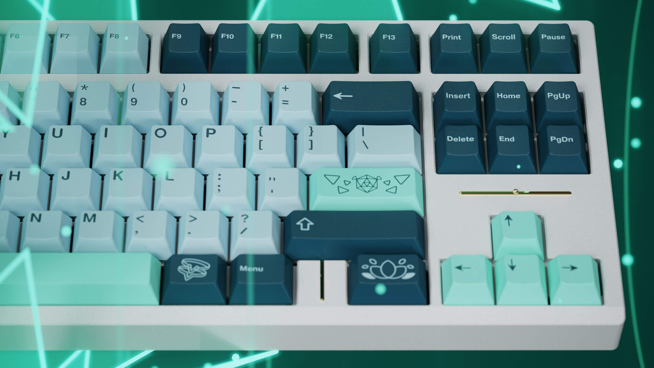キーボード WS Entwined Flowers Keycap Set WS Entwined Flowers Keycap Set – Wuque Studio