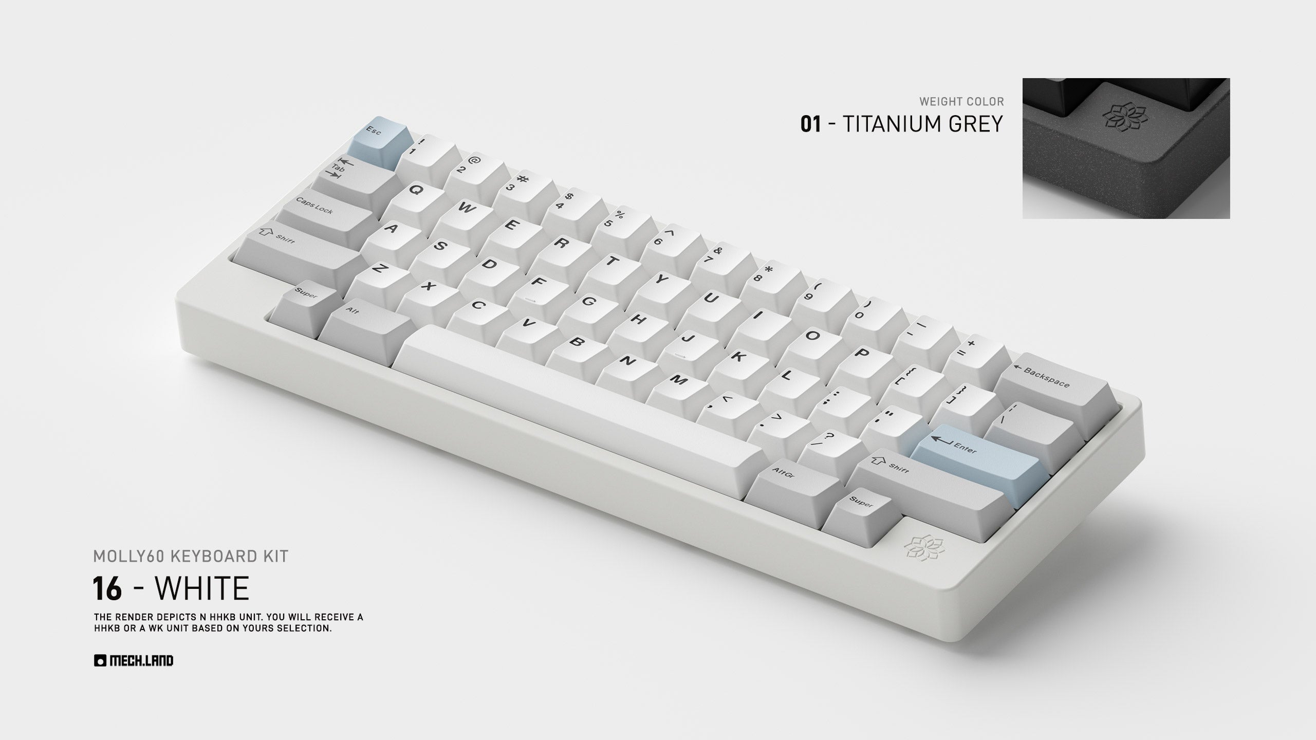 Molly60 Keyboard Kit [In stock]