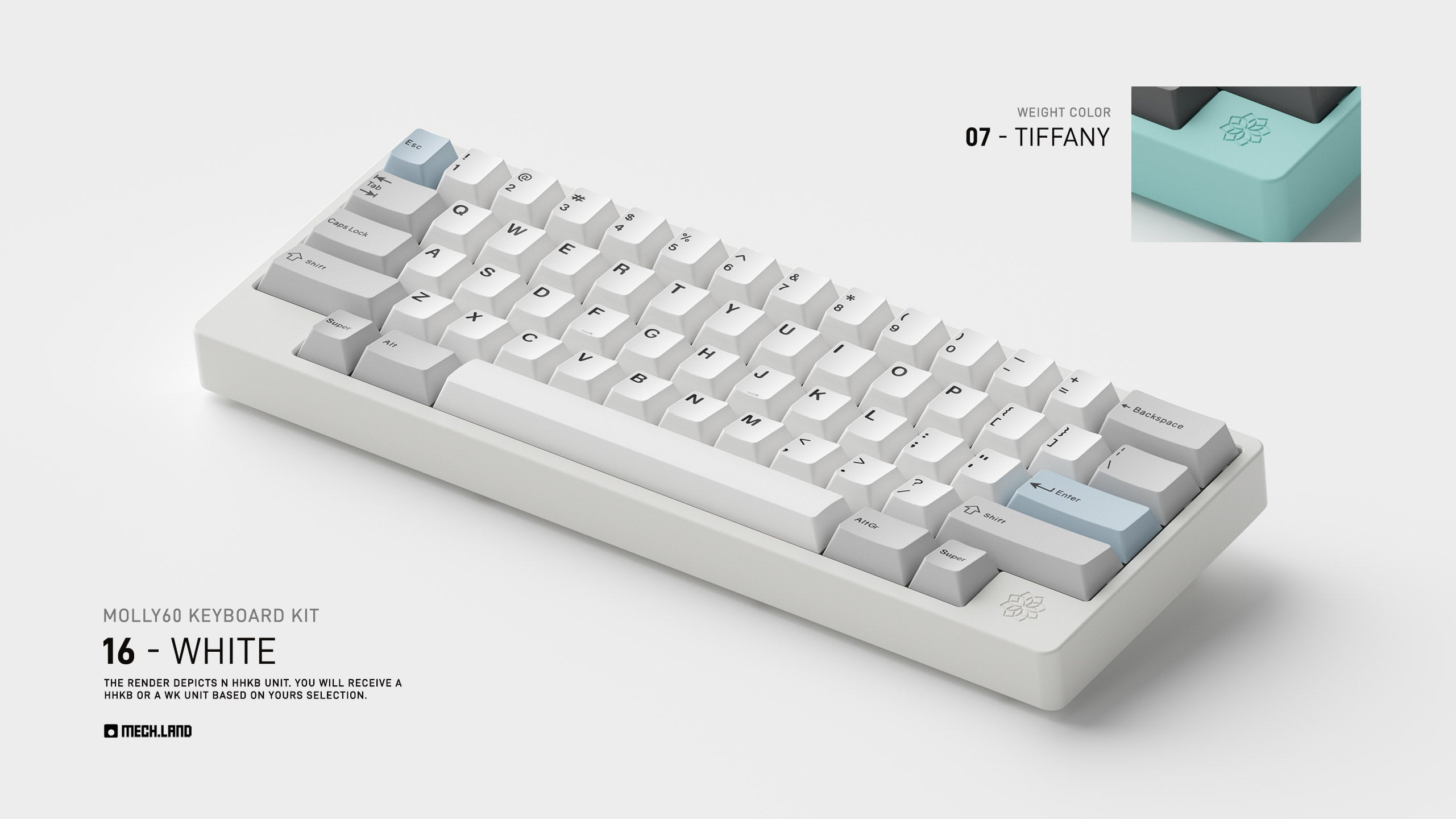 Molly60 Keyboard Kit [In stock]