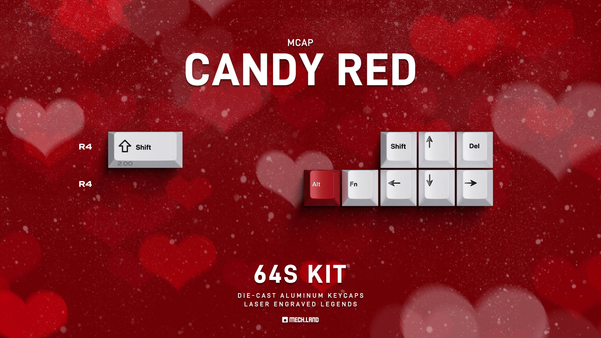 MCap Die-cast Aluminum Keycaps