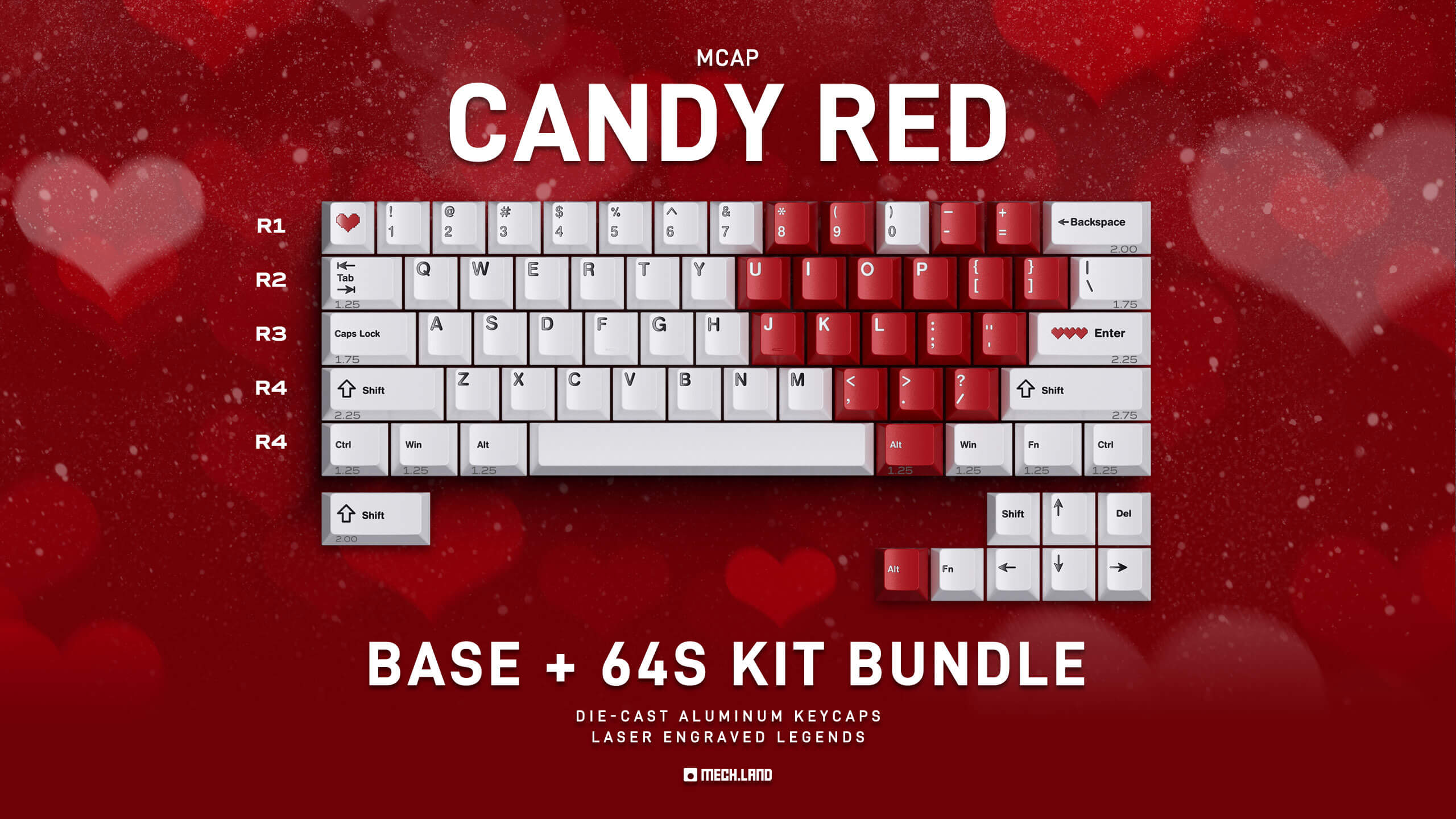 MCap Die-cast Aluminum Keycaps
