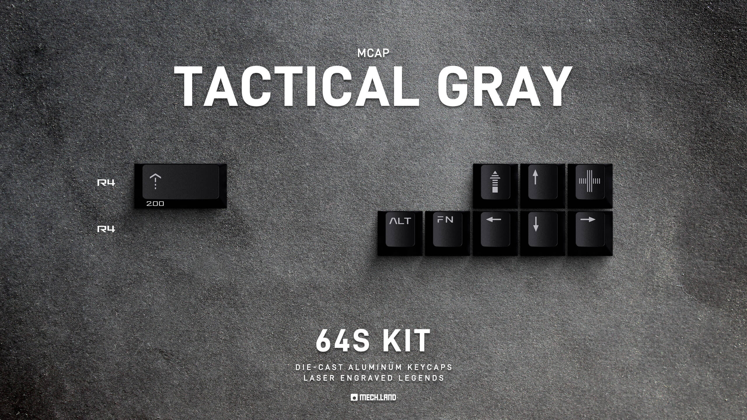 MCap Die-cast Aluminum Keycaps