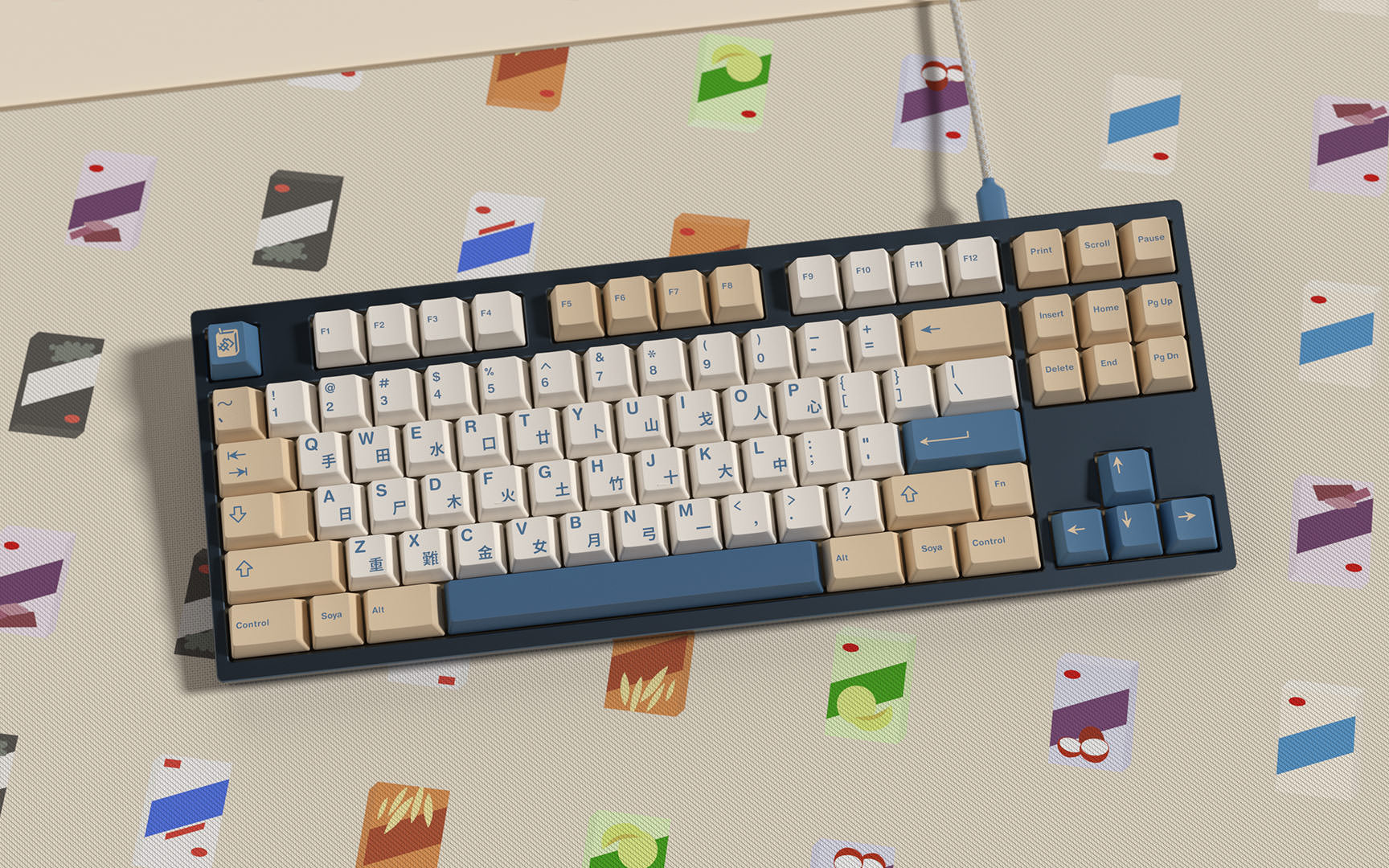 GMK Soyamilk (low stock) [In stock]