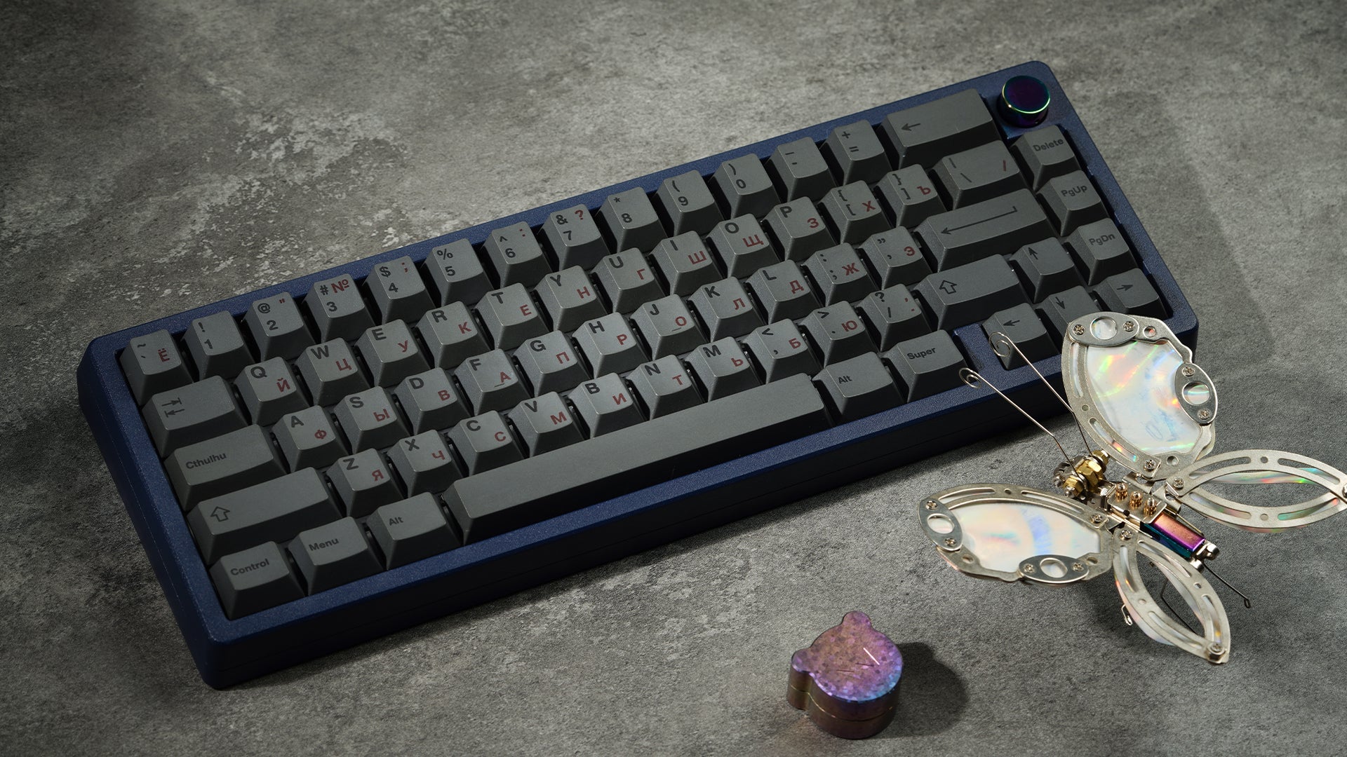 キーボード cthulhu keycaps black transparent WS Cthulhu Keycaps (Dye-sub) [In stock]