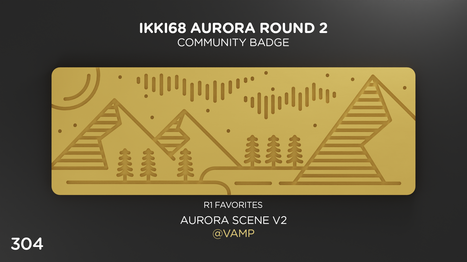 Ikki68 Aurora Badge Group Buy - Community Badges Set One