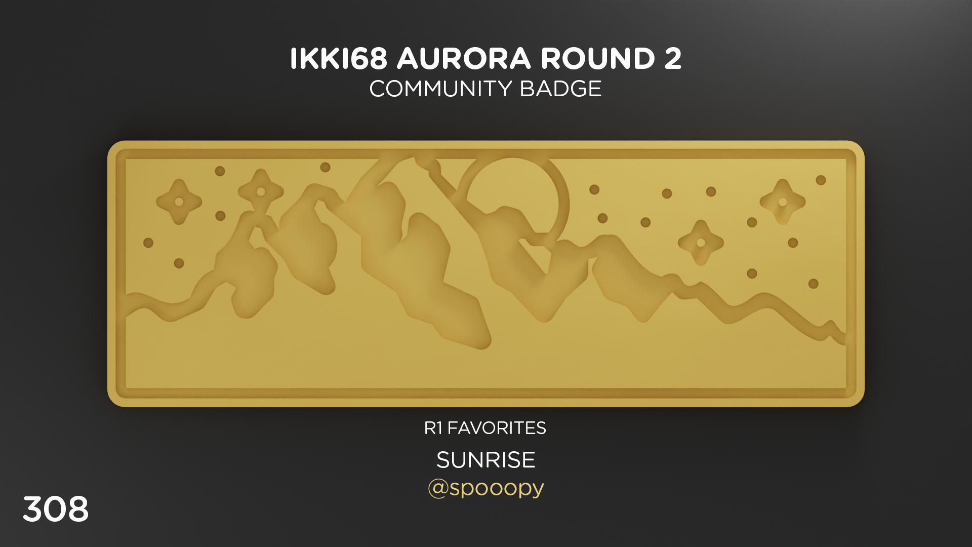 Ikki68 Aurora Badge Group Buy - Community Badges Set One