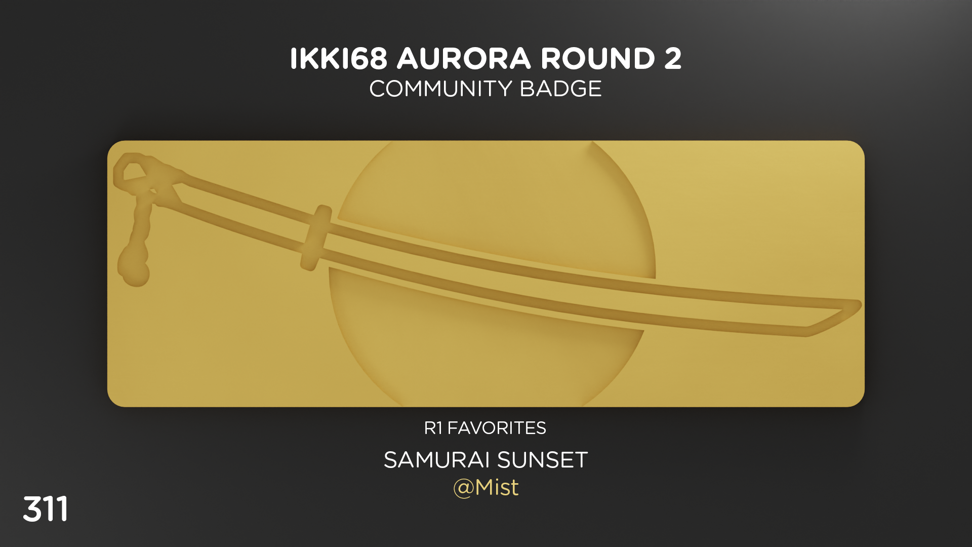 Ikki68 Aurora Badge Group Buy - Community Badges Set One