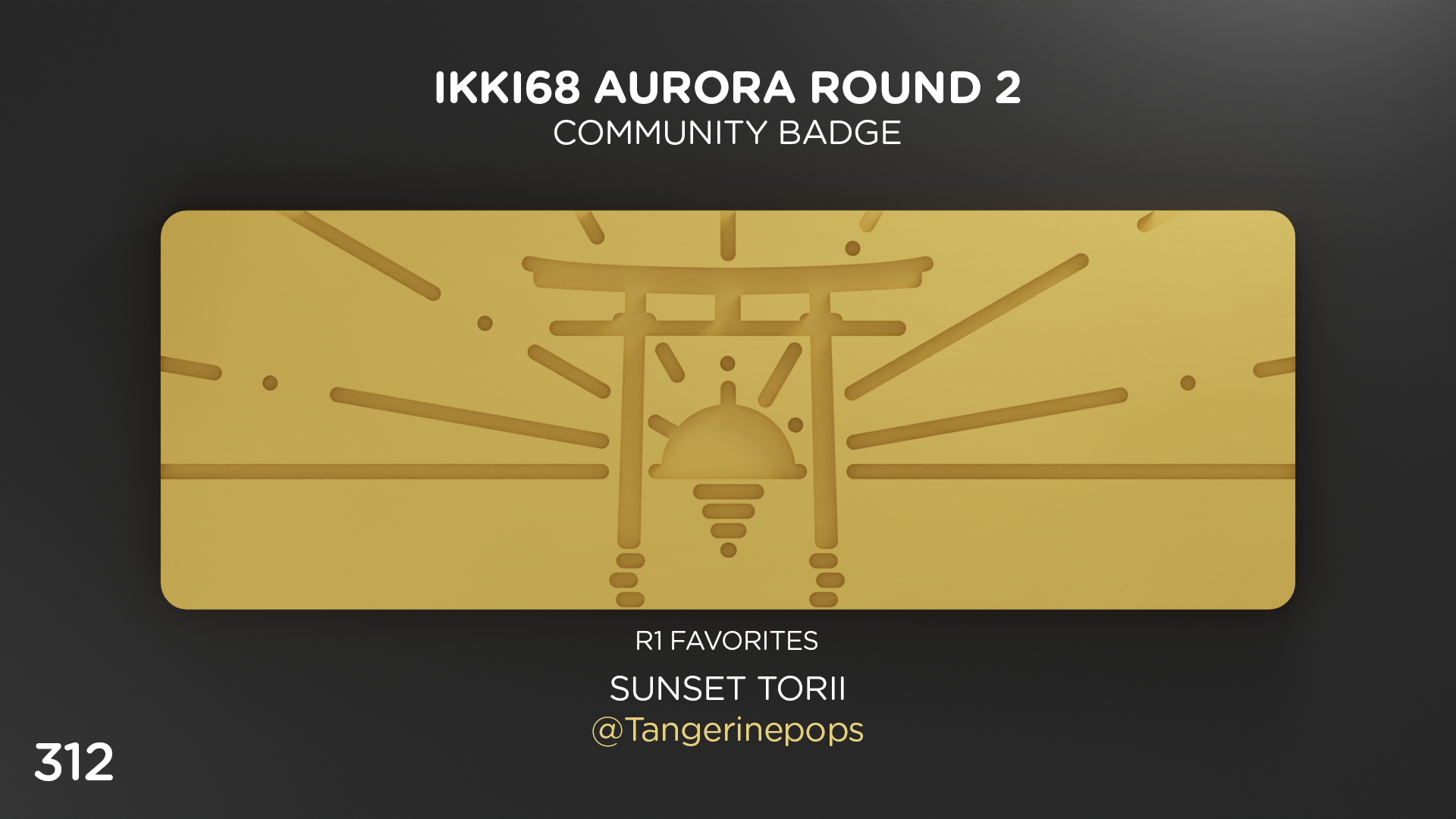 Ikki68 Aurora Badge Group Buy - Community Badges Set Two