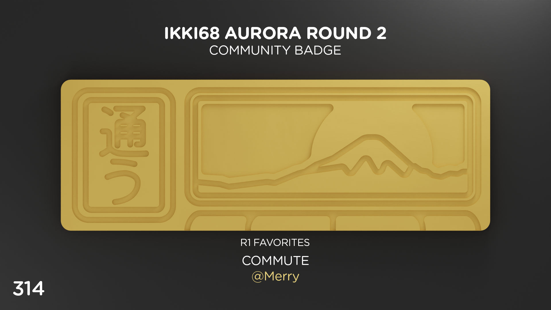 Ikki68 Aurora Badge Group Buy - Community Badges Set Two