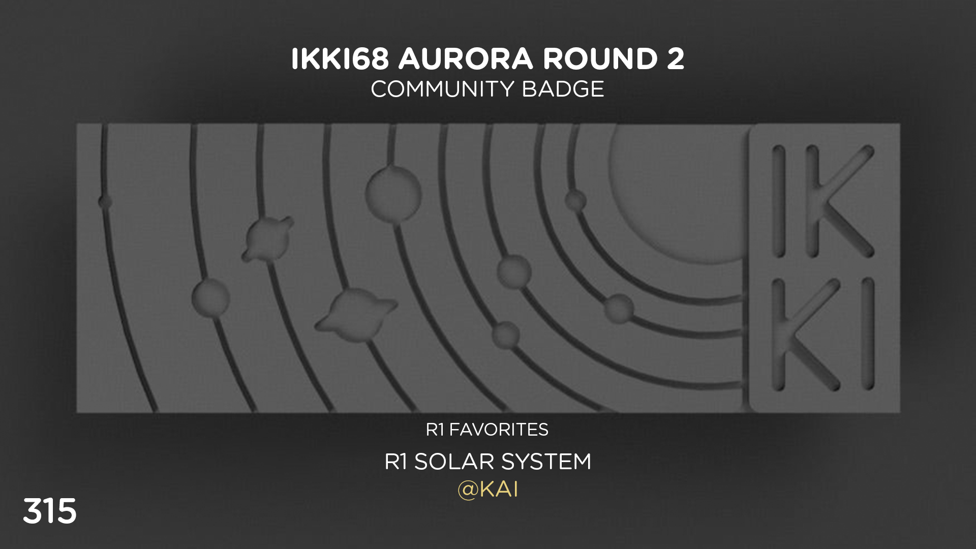 Ikki68 Aurora Badge Group Buy - Community Badges Set Two