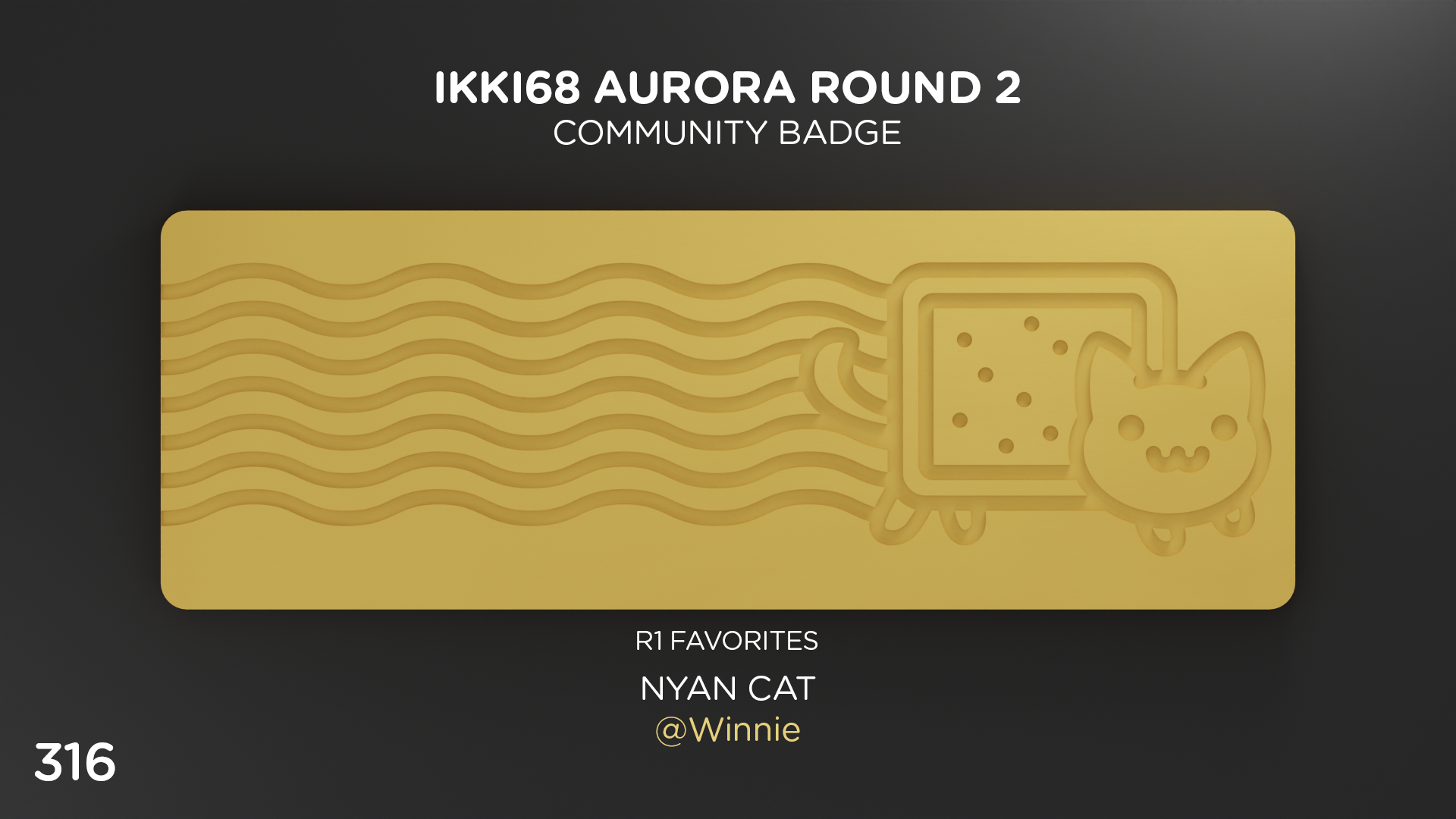 Ikki68 Aurora Badge Group Buy - Community Badges Set Two