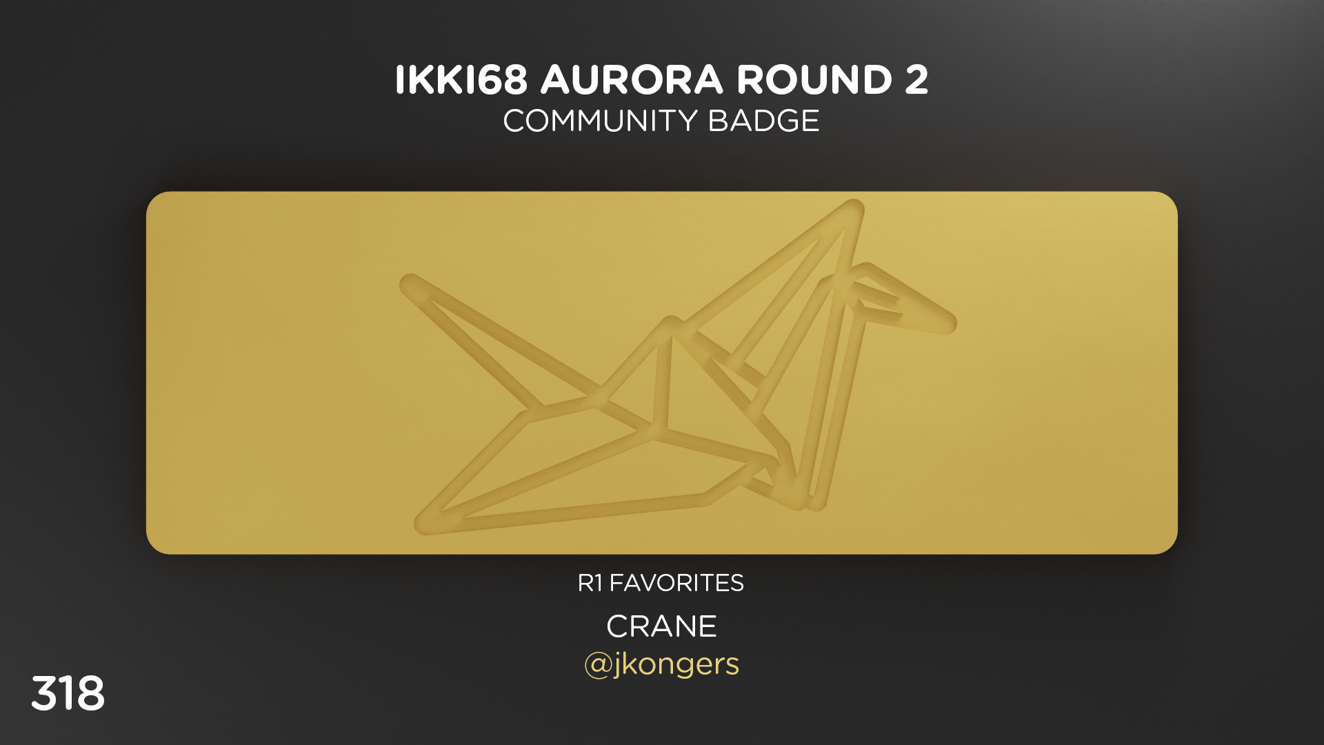 Ikki68 Aurora Badge Group Buy - Community Badges Set Two